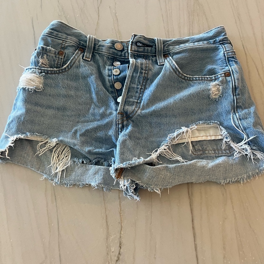 501® ORIGINAL FIT HIGH RISE WOMEN'S SHORTS